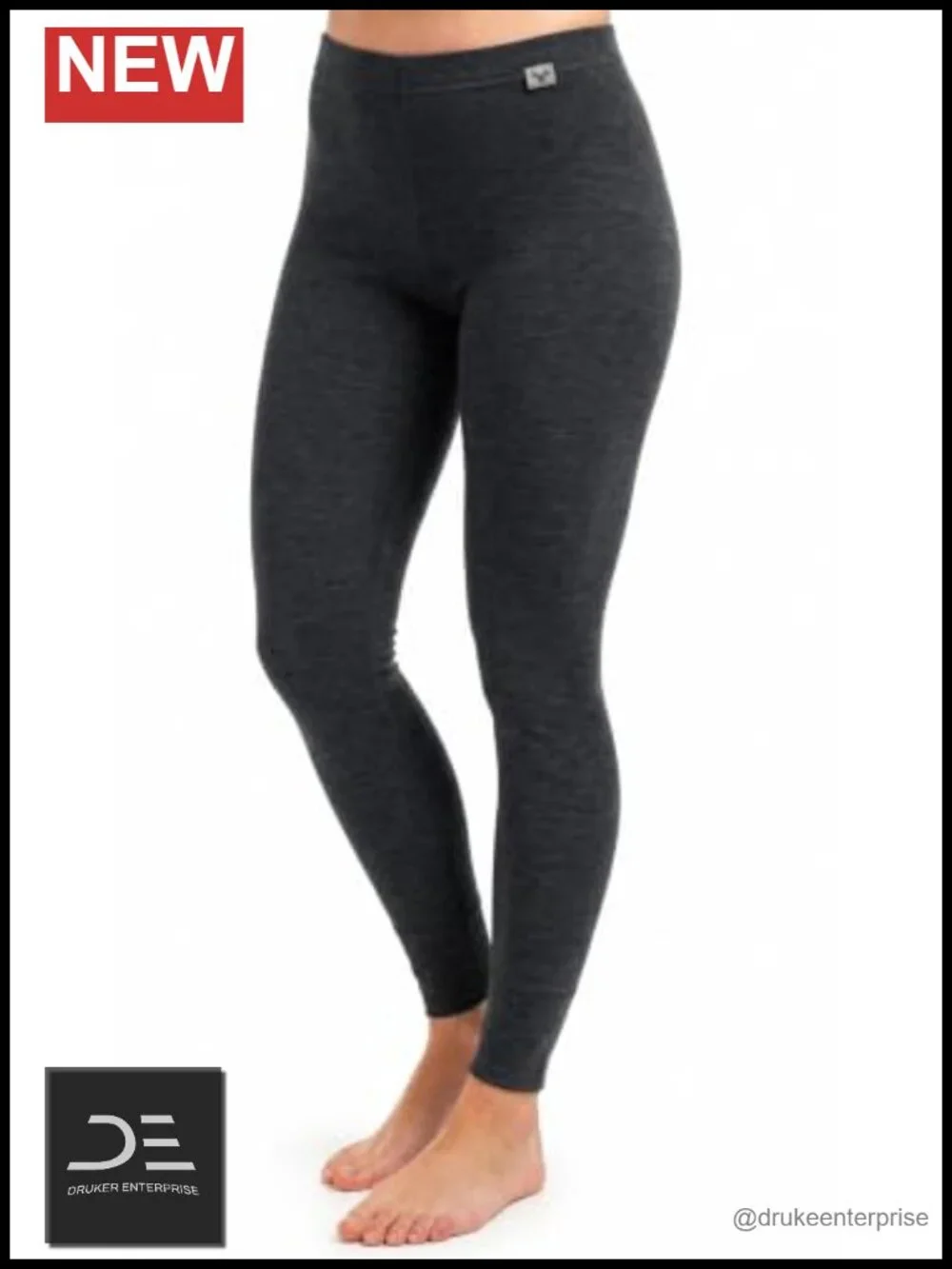 100% Merino Wool Base Layer Leggings Women Thermal Underwear Pants